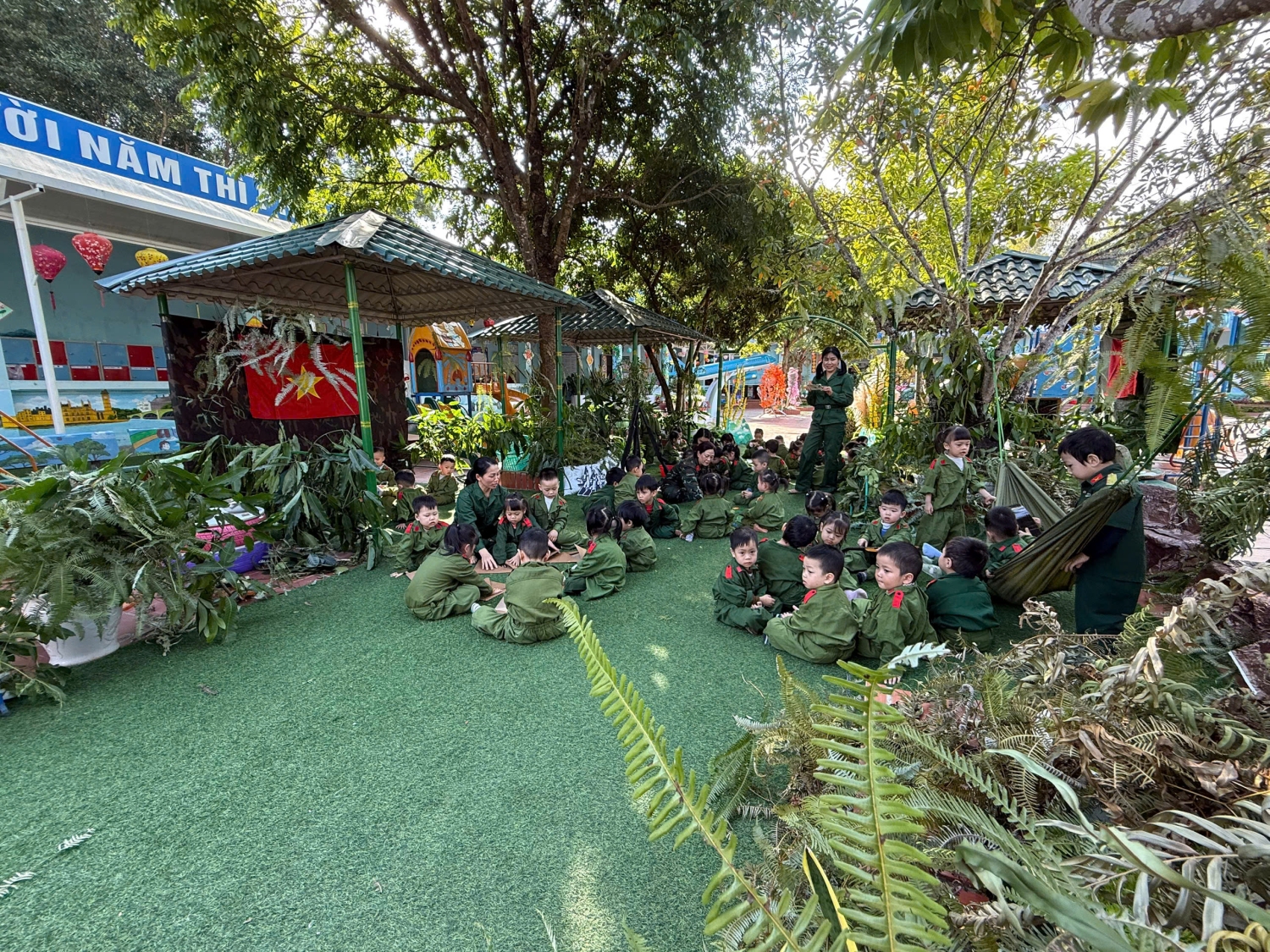 CÁC HOẠT ĐỘNG CỦA CÔ VÀ BÉ TRƯỜNG MẦM NON 7/5 CHÀO MỪNG 81 NGÀY THÀNH LẬP QUÂN ĐỘI NHÂN DÂN VIỆT NAM (22/12/1994 - 22/12/2025)